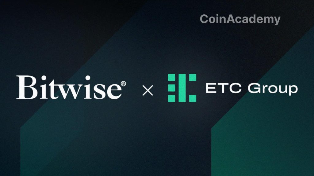 Bitwise Announces Acquisition of ETC, Provider of Europe’s Largest Physical Bitcoin ETP